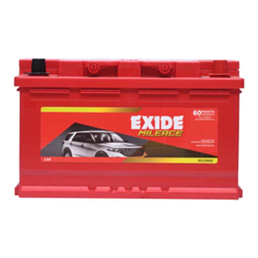 Exide Mileage MLDIN80 80Ah Car Battery