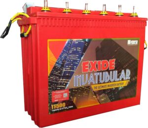 EXIDE INVA TUBULAR IT500 150AH TALL TUBULAR INVERTER BATTERY