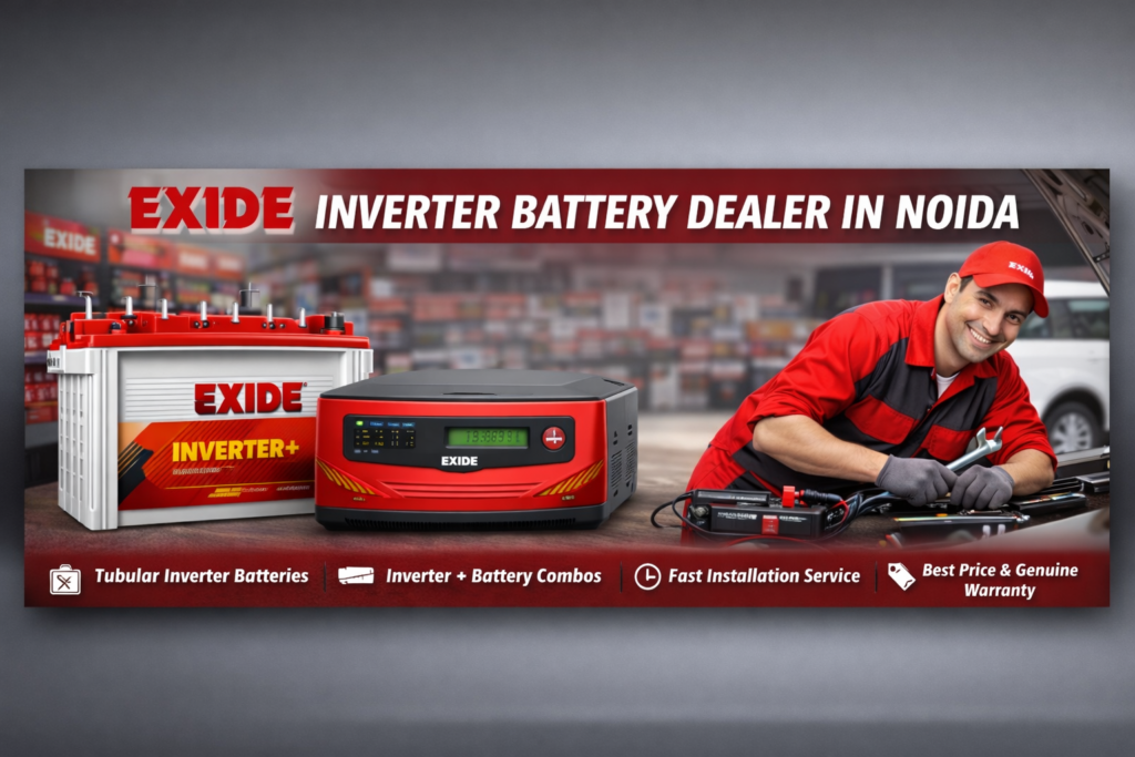 Exide Inverter Battery Dealer in Noida